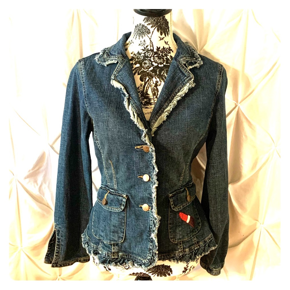 Embellished Jean jacket